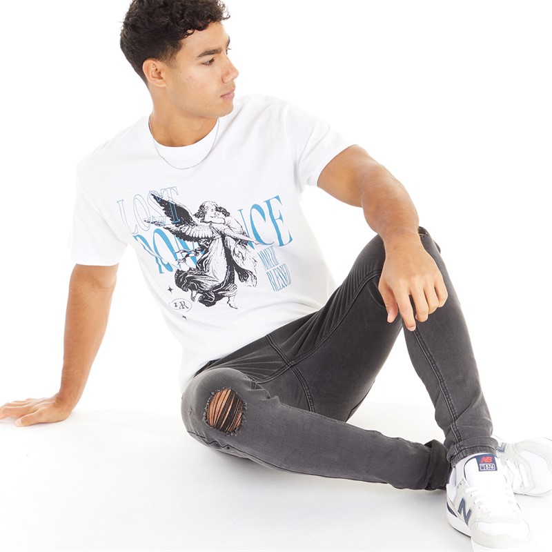 Lost Romance Mens Divine T-Shirt White