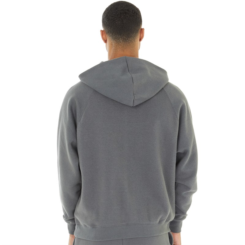 Buy Eko Sustainable Mens Overholt Oversized Raglan Hoodie Grey