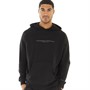 Eko Sustainable Mens Overholt Oversized Raglan Hoodie Black