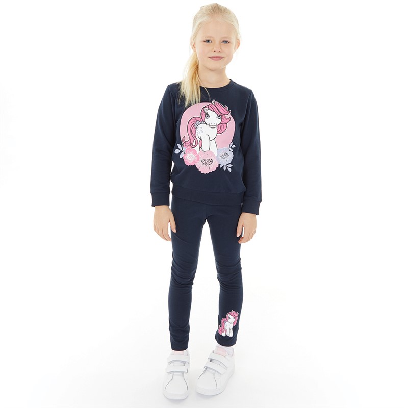 My Little Pony Girls Juba Tracksuit Set Dark Sapphire