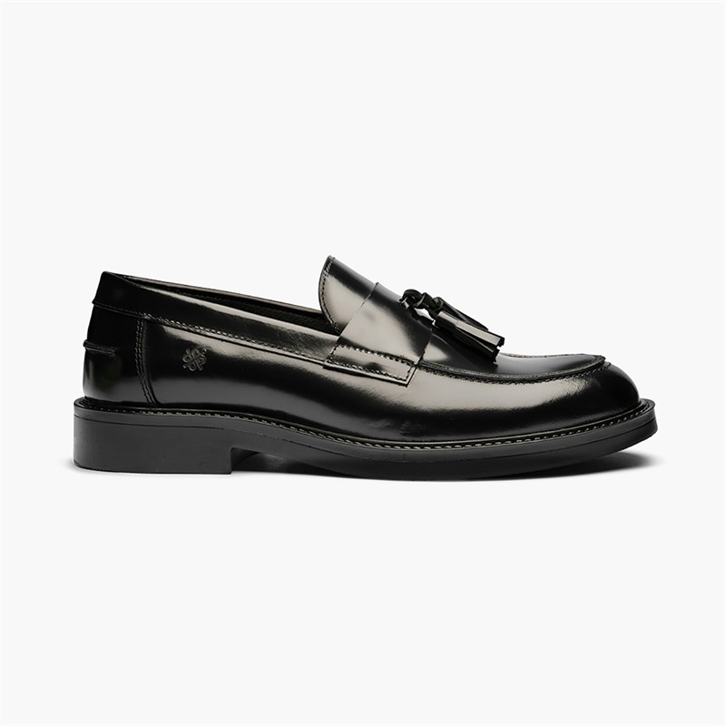 Playboy Footwear Homme Filippo Mocassins Black Polido