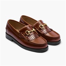 Playboy Footwear Damen Valerie Loafer Brandy Leather