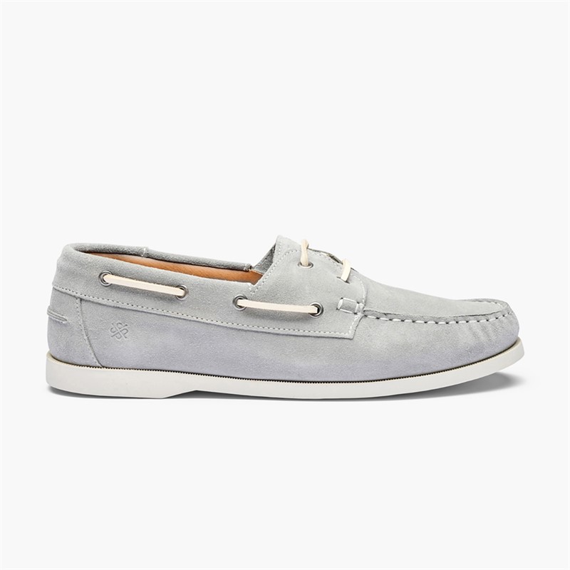 Playboy Footwear Homme Chaussures Isla Grey Suede/Off White