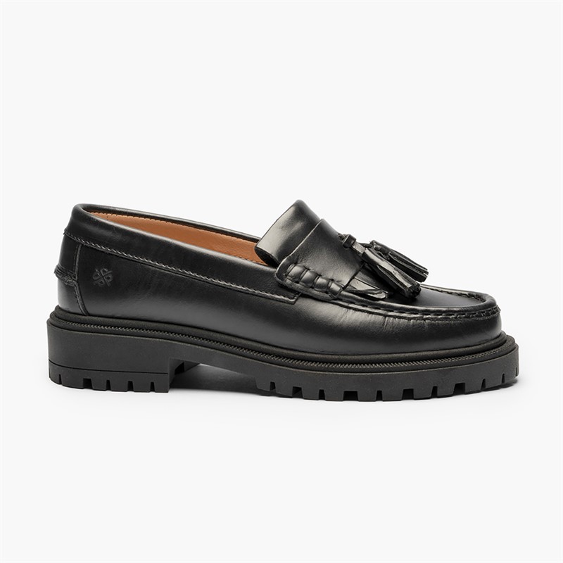 Playboy Footwear Dame Edith loafers Black Leather
