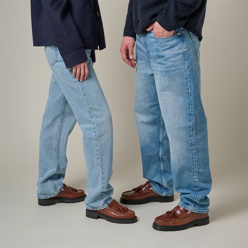 Playboy Footwear Dame Edith loafers Brandy Leather