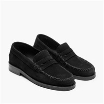 Playboy Footwear Dame Toc1936 Norah Loafers Black Suede