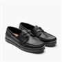 Playboy Footwear Herre Aron Sko Black Tumbled Leather/Sort
