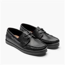 Playboy Footwear Herre Aron Sko Black Tumbled Leather/Sort