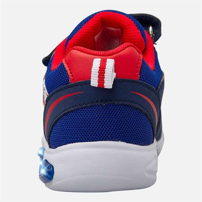 Mickey Mouse Infant Boys Light Up Trainers Blue