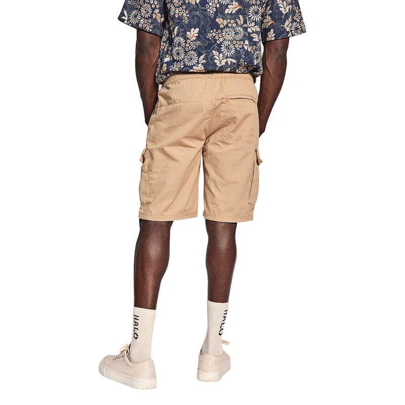 Redefined Rebel Herre Milan Cargo shorts beige