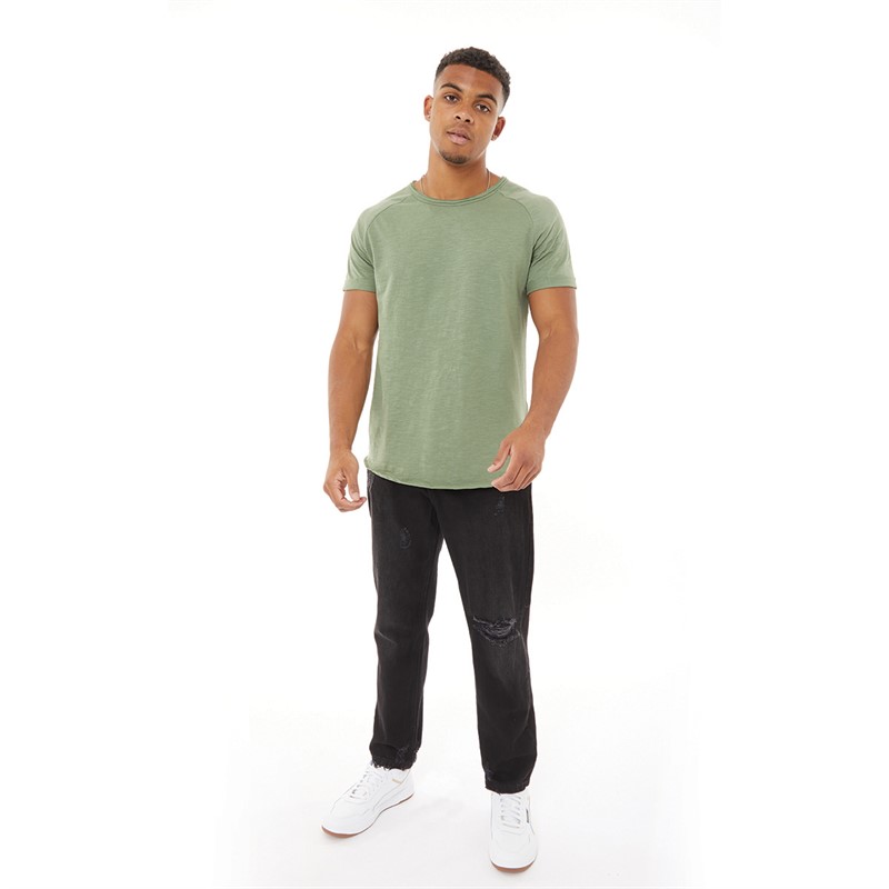 Redefined Rebel Herren Kas T-Shirts Grün