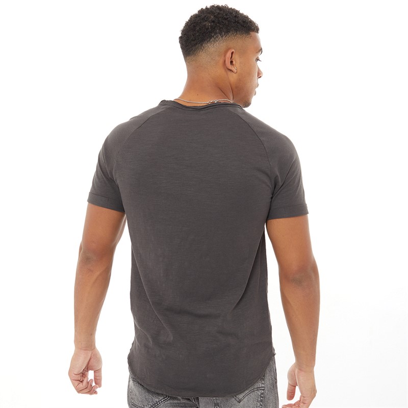 Redefined Rebel Herren Kas T-Shirts Schwarz