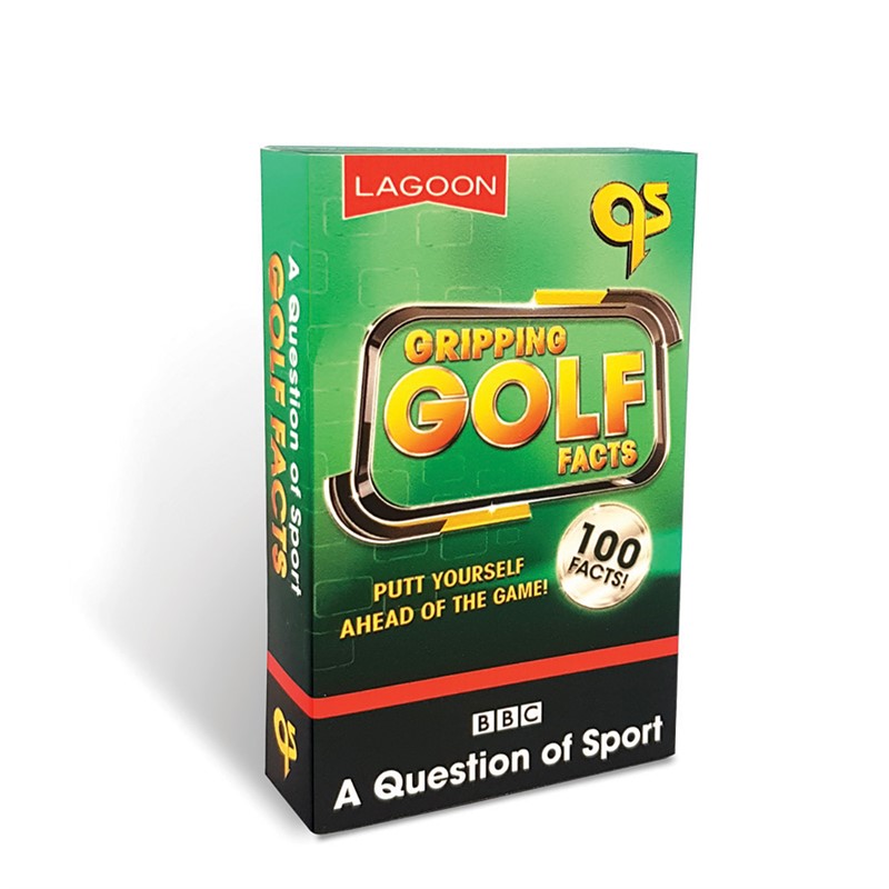 University Games A Question Of Sport - Do You Know Gripping Golf Facts Cards Multi