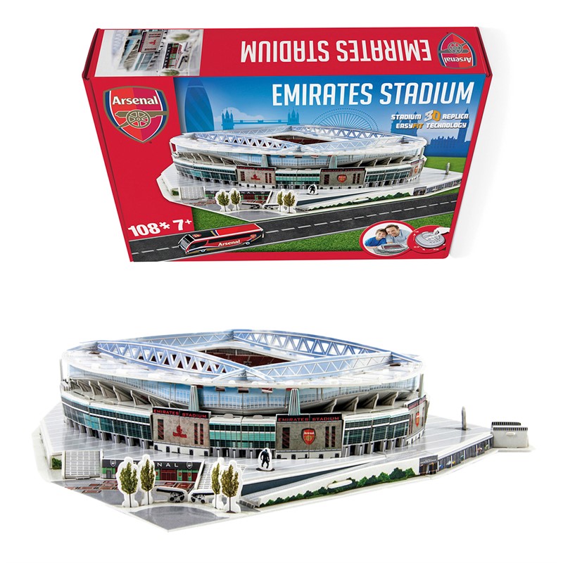 University Games Arsenal FC Emirates Stadium 3D Puzzle Multi