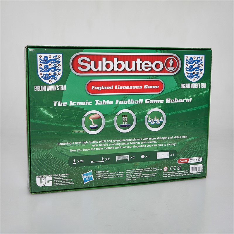 University Games Subbuteo Lionesses England Women's Team Multi