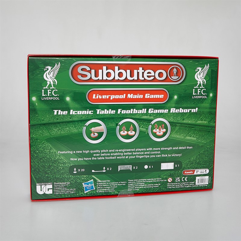 University Games Subbuteo Liverpool Special Main Game Multi