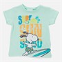 Snoopy T-Shirt Junge Mintgrün