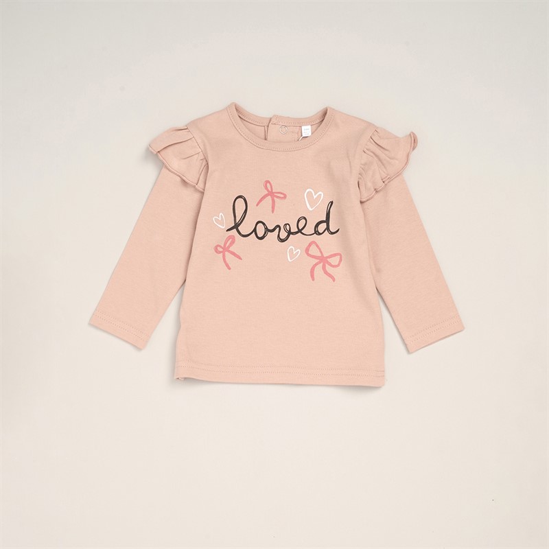 Lily and Jack Girls Fur Gilet Top and Leggings Set Cream