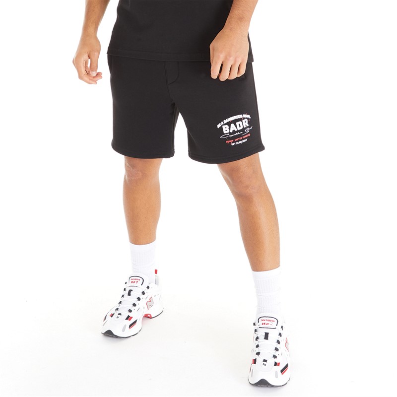 BADR Mens Competitive Shorts Black