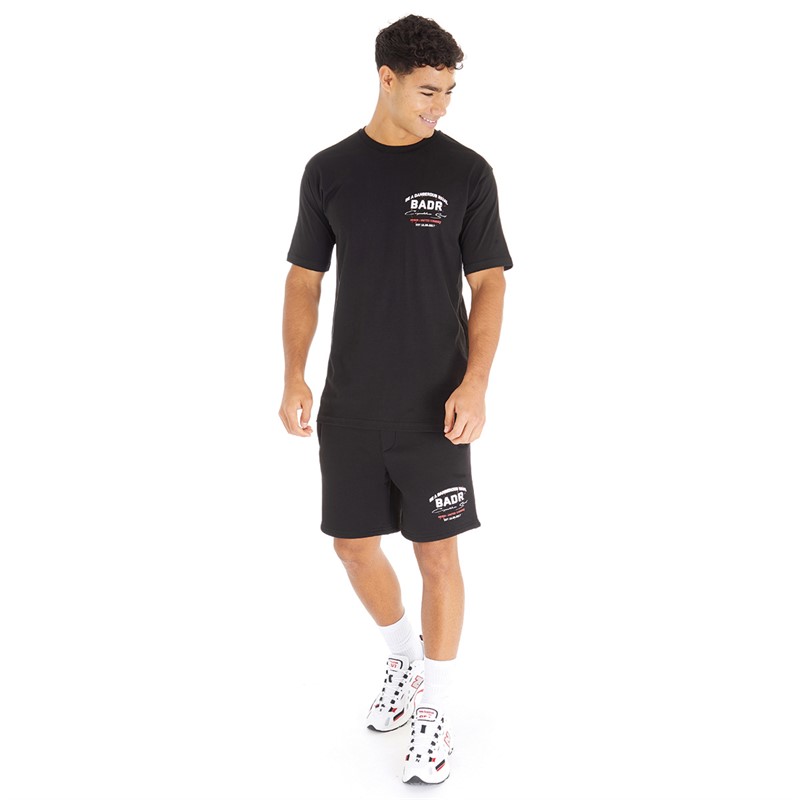 BADR Mens Competitive Shorts Black