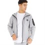 BADR Mens Hybrid Hooded Jacket Grey