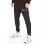 BADR Mens Warped Joggers Black