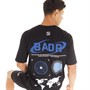 BADR Mens Strike T-Shirt Black