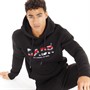 BADR Mens Warped Hoodie Black