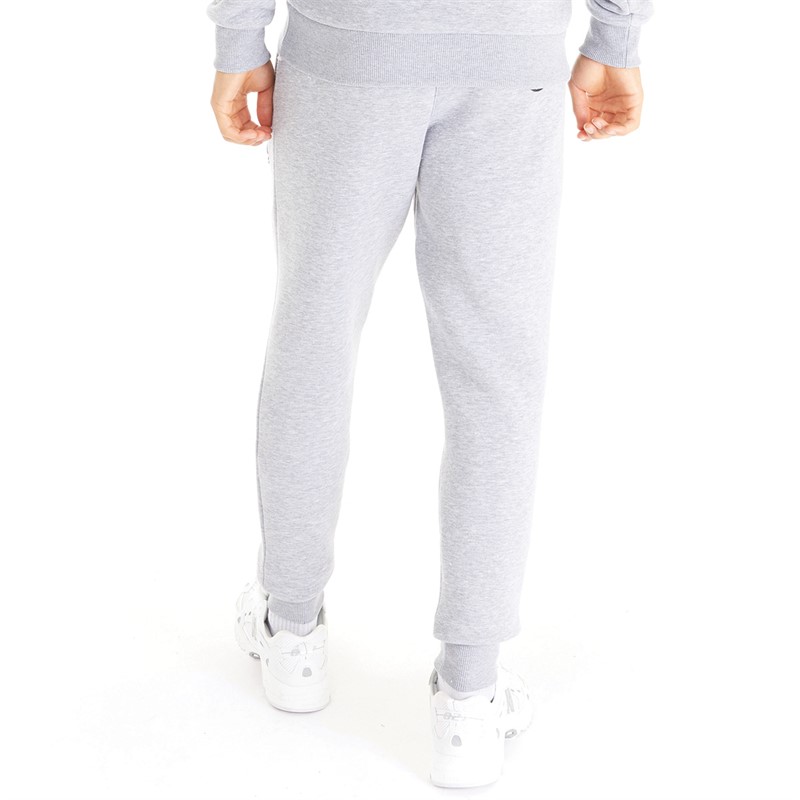BADR Mens Warped Joggers Grey Melange