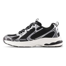 Rugged Gear sneakersy dla niej kolor czarny/srebrny
