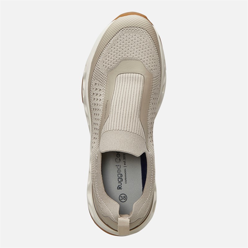 Rugged Gear Dame sko Champagne