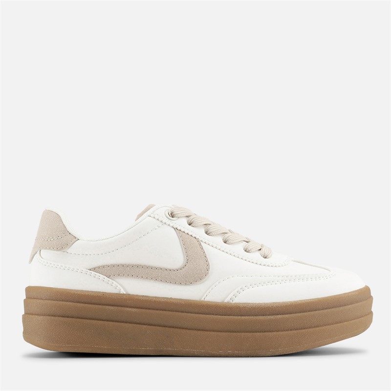 Rugged Gear Chaussures Blanc/Beige White-Beige