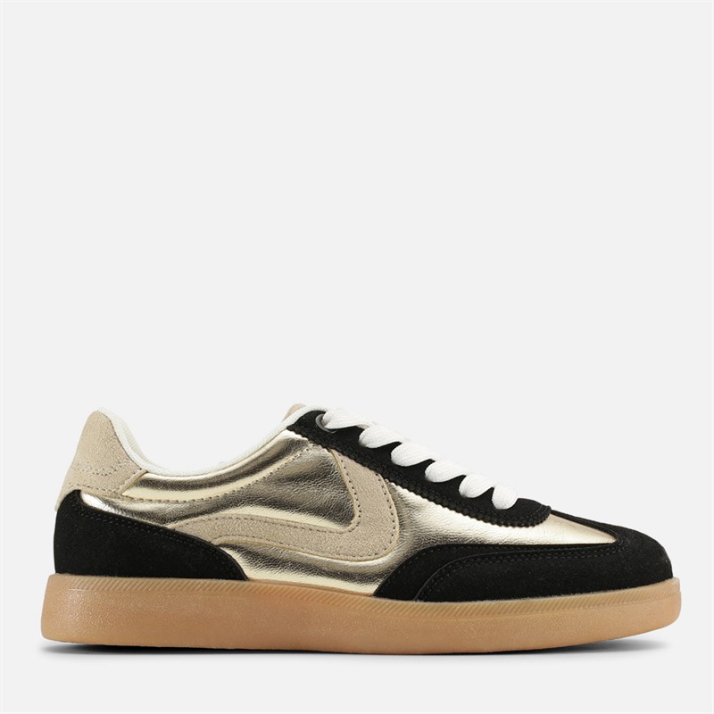Rugged Gear Chaussures Noir/Or Black-Gold