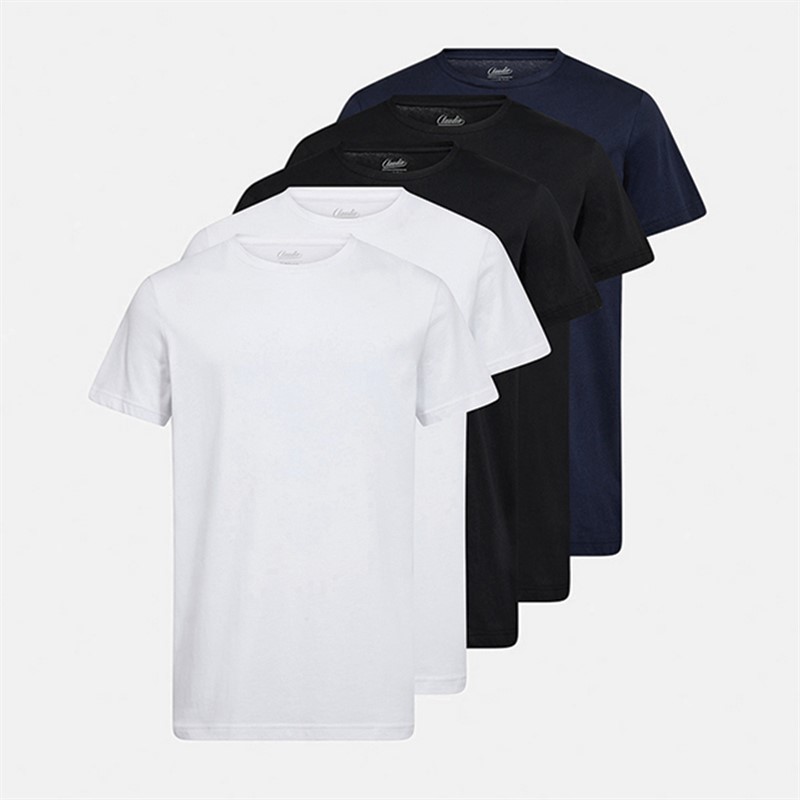Claudio lot de 5 t-shirts Homme multicolores - Taille XL