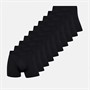 Claudio Heren Set van 10 Bamboe Boxers Zwart