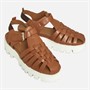 Copenhagen Shoes Damen Rocksandalen 632 Braun