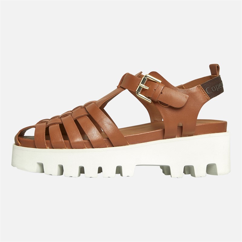 Copenhagen Shoes Damen Rocksandalen 632 Braun