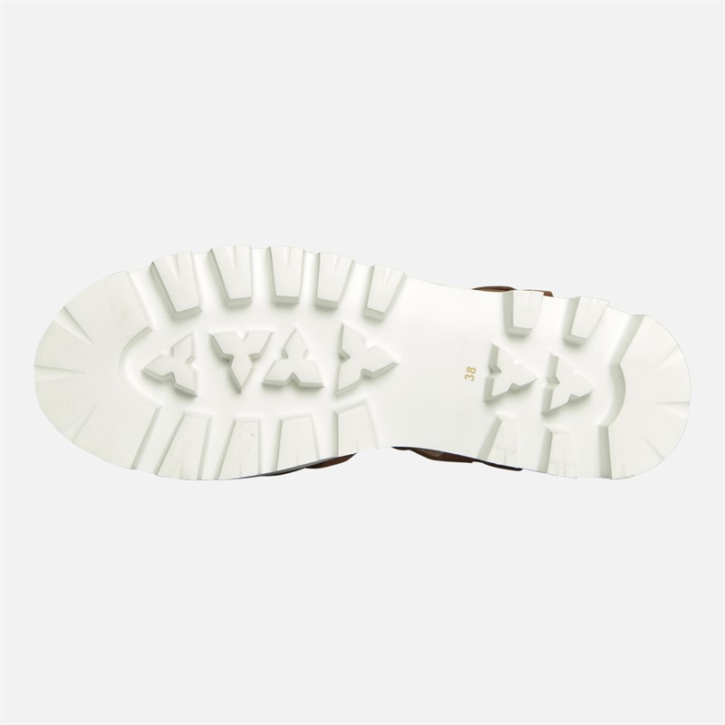 Copenhagen Shoes Damen Rocksandalen 632 Braun