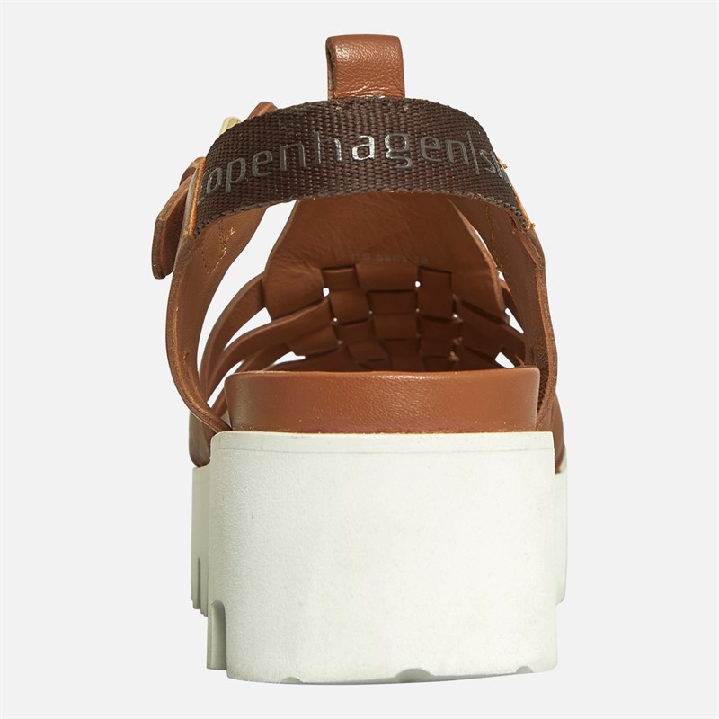 Copenhagen Shoes Damen Rocksandalen 632 Braun