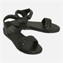 Copenhagen Shoes Piger Sandaler med Sommerfugle 132 Sort Læder