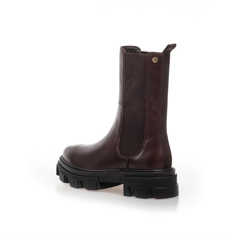 Copenhagen Shoes Damen Penny Mädchen Stiefel 123 Dunkelbraun