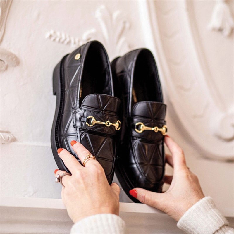 Copenhagen Shoes 001 loafers dla niej kolor czarny
