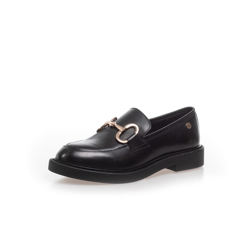 Copenhagen Shoes Damskie Awake Mokasyny Czarny