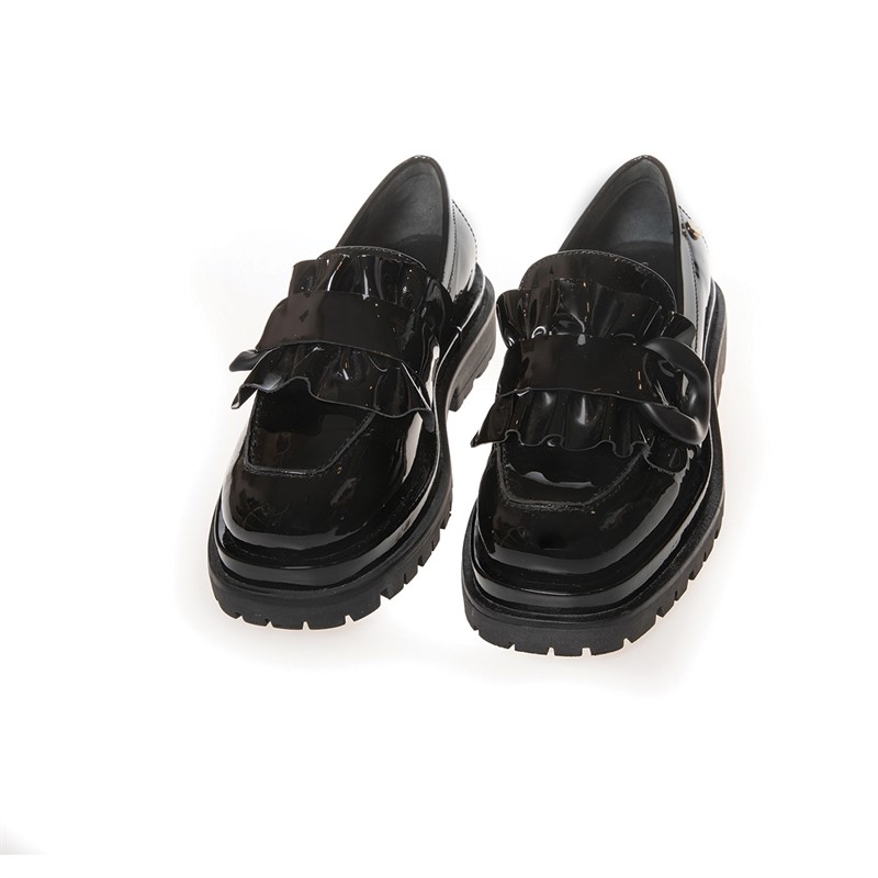 Copenhagen Shoes Damskie The Fame Shoe Mokasyny Czarny