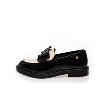 Copenhagen Shoes Damen Loafer Ausgehen 0010 Schwarz / Off White / Schwarz