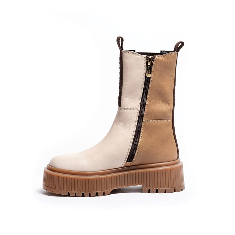 Copenhagen Shoes Bottines Fille New Going Girl 22 0002 Beige