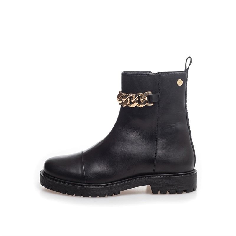 Copenhagen Shoes Bottes Fille à fleurs et yeux noires 0001