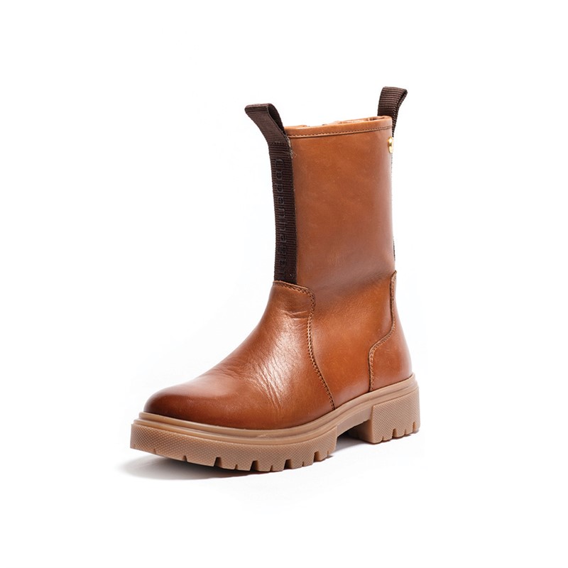 Copenhagen Shoes Piger Furstøvler For Glamour Piger Cognac 0241