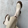 Copenhagen Shoes Damen You And Me Niedrige Stiefel 22 0002 Beige