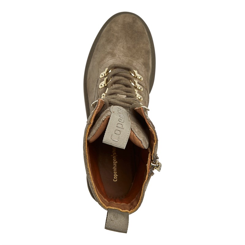 Copenhagen Shoes Dame My Piger Ruskindsko 1203 Mørk Taupe